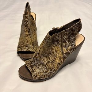 NEW Cole Haan GRAND Collection Animal Print Wedge